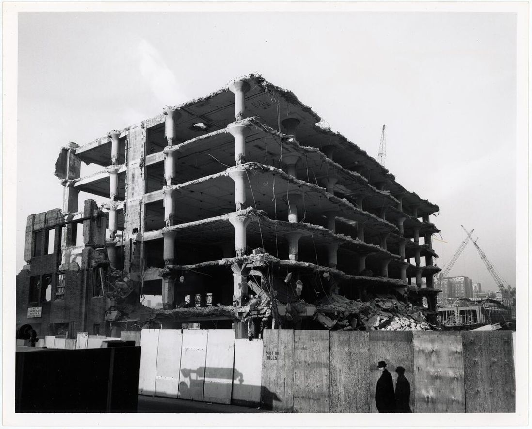 1960 photo construction lincoln center